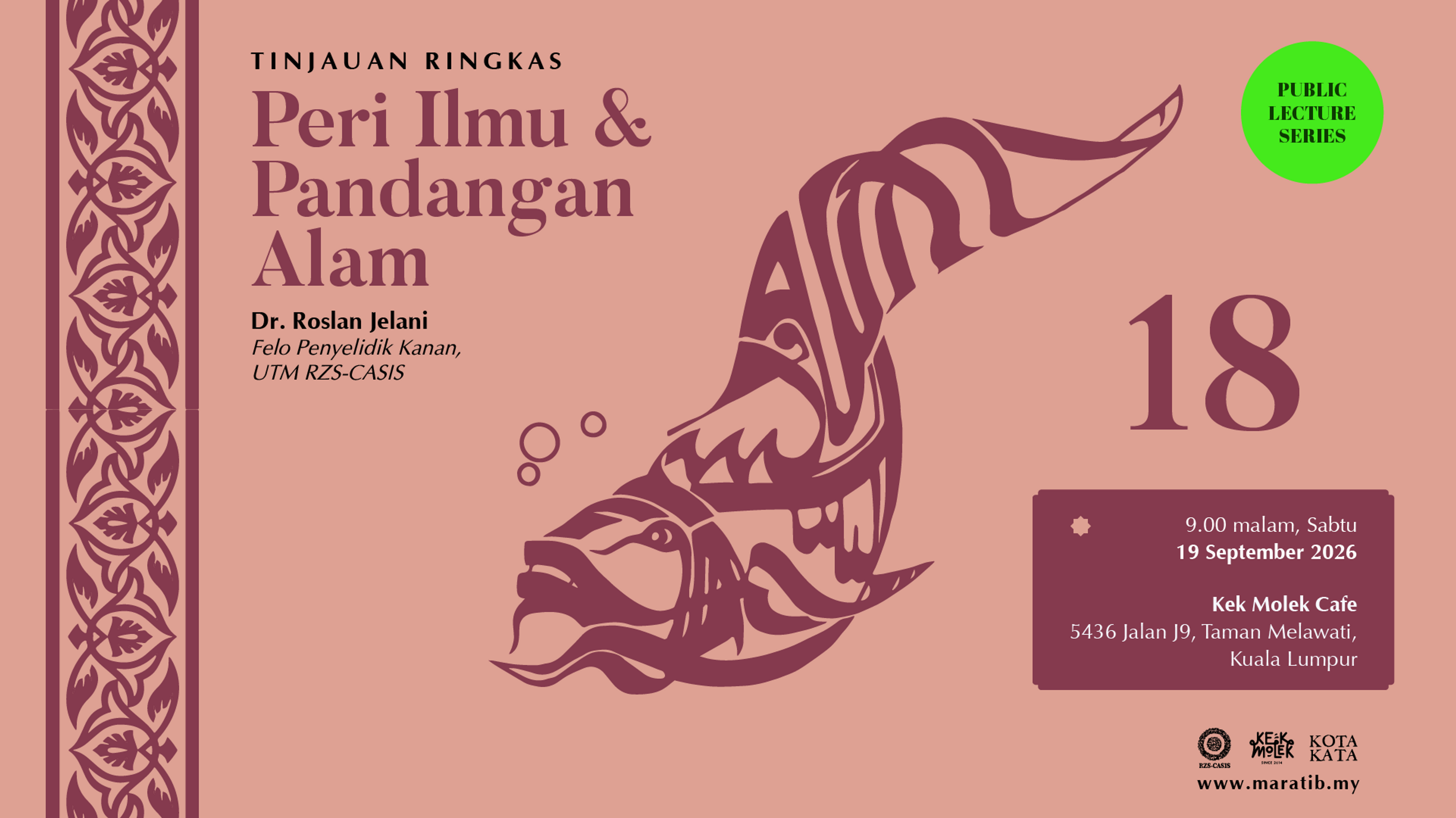 018 Tinjauan Ringkas Peri Ilmu dan Pandangan Alam